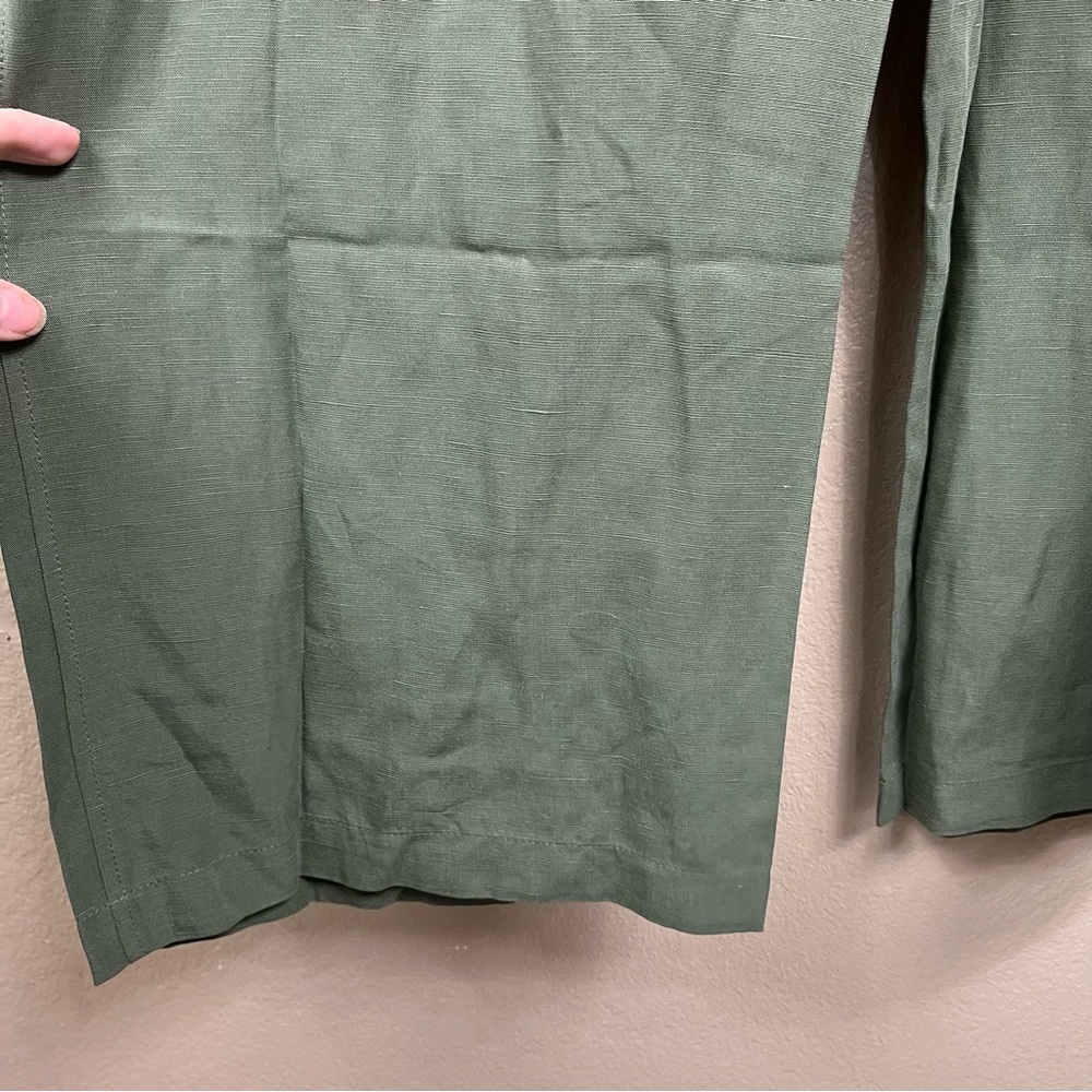 NWT Chelsea28 green wide leg utility jumpsuit - Picture 11 of 13